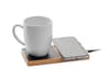 Custom Printed Bamboo 1wireless Charger Mug Warmer variant 2