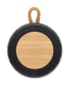 Branded Recycled Bamboo Wireless Speaker Tire Shaped variant 7