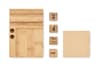 Promotional Bamboo Desktop Calendar variant 3