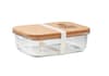 Custom Printed Glass Lunch Box With Cork Lid variant 3
