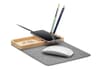 Branded RPET Wireless Charger In Bamboo 15w variant 2