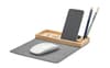 Branded RPET Wireless Charger In Bamboo 15w variant 4