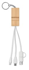 Promotional Bamboo Key Ring And Stand variant 2