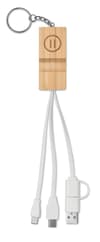 Promotional Bamboo Key Ring And Stand variant 4