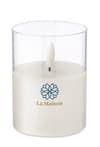 Custom Printed Led Wax Candle In Glass Holder variant 4