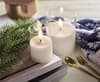 Custom Printed Led Wax Candle In Glass Holder variant 5