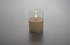 Custom Printed Led Wax Candle In Glass Holder variant 6
