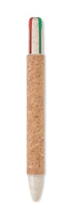 Promotional Cork 4-colour Ink Ball Pen variant 5
