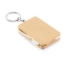 Branded Bamboo Key Ring Charging Cable variant 3