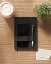 Promotional Recycled Bamboo A5 Rpet Notebook With Pen variant 6