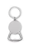 Branded Bamboo Recycled Aluminium Key Ring variant 2