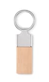 Promotional Key Ring With Rubber Wood variant 3