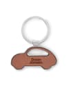 Branded Recycled Car Shaped Key Ring variant 3