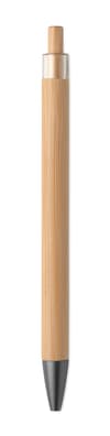 Promotional Push Button Bamboo Pen variant 5