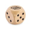 Promotional Schima Wooden Dice 5cm Dia variant 3
