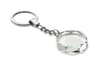 Custom Printed Glass Round Award Key Ring variant 2