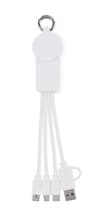 Branded Recycled 2 In 1 Charging Cable Type-c variant 4