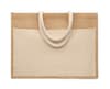 Custom Branded Jute Shopping Bag variant 2