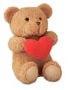 Promotional Teddy Bear With Heart 23cm variant 2