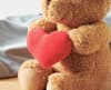 Promotional Teddy Bear With Heart 23cm variant 6