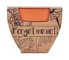 Promotional Terracotta Pot 'forget Me Not' variant 2