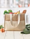 Custom Branded Jute And Canvas Cooler Bag variant 6
