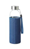Custom Branded Glass Water Bottle In Pouch 500 Ml variant 2