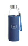 Custom Branded Glass Water Bottle In Pouch 500 Ml variant 3