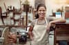 Custom Branded Organic Cotton Apron 200 Gr/m² variant 5