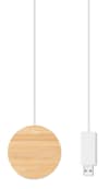 Branded Bamboo Magnetic Wireless Charger 10w variant 2