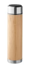Custom Printed Bamboo Stainless Steel Double Wall Flask 480 Ml variant 3