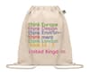 Custom Branded Organic Cotton Drawstring Bag variant 4