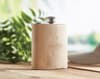 Custom Printed Bamboo Slim Hip Flask 170ml variant 2