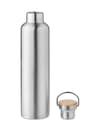 Custom Printed Bamboo Stainless Steel Double Wall Flask 1l variant 3