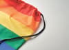 Custom Branded Rainbow Rpet Drawstring Bag variant 2