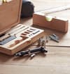 Promotional 21 Pcs Tool Set In Bamboo Case variant 6