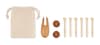 Custom Branded Organic Bamboo Golf Accessories Set In Pouch variant 2