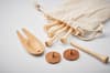 Custom Branded Organic Bamboo Golf Accessories Set In Pouch variant 6