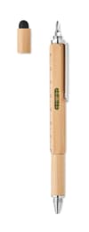Promotional Spirit Level Pen In Bamboo variant 5