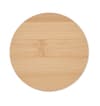 Custom Printed Bamboo Round Coaster variant 2