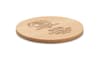 Custom Printed Bamboo Round Coaster variant 4