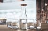 Custom Printed Recycled Glass Carafe 1l variant 6