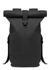 Custom Branded RPET Rolltop Washed Canvas Backpack variant 3