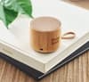 Branded Round Bamboo Wireless Speaker variant 3