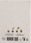 Branded Recycled A6 Wildflower Seed Paper Sheet variant 2