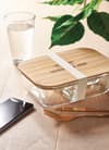 Custom Printed Glass Lunch Box With Bamboo Lid variant 4