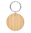 Promotional Round Bamboo Key Ring variant 2