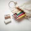 Custom Branded Recycled Kids Drawing Set In Drawstring variant 4