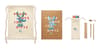 Custom Branded Recycled Kids Drawing Set In Drawstring variant 5