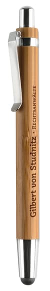 Promotional Ball Pen In Abs And Bamboo variant 4